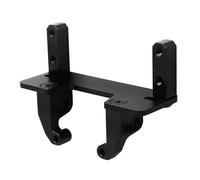 OLDDO Cadre de châssis de Transmission RC à 2 Vitesses, 313mm, avec axe de Portail différentiel, adapté aux pièces de Voiture sur chenilles Traxxas TRX-4 1/10(Servo Mount Bracket)