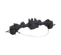 OLDDO Essieu Avant, Central et arrière, essieux de Portail complets avec différentiel t-Lock, adaptés à Traxxas TRX4 TRX-4 6WD 1/10 RC, pièce de Voiture sur chenilles(Red)