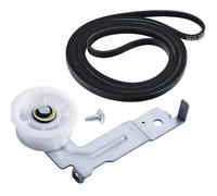 OLDDO Poulie de renvoi de sèche-linge DC93-00634A et courroie de tambour 6602-001655 for Samsung for Kenmore 6602-001314 PS4133825 DC96-00882B DC96-00882C