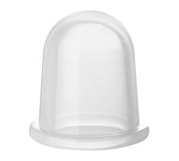 Olddreaming Lot de ventouses en silicone durable pour massage sous vide, anti-cellulite, soulage la fatigue physique et le stress pour la famille, soins de beauté (Blanc)