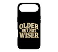 Older But Not Wiser Aging Birthday Humour Prankster Coque pour iPhone Air
