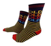 Oldi Club Chaussettes pour homme - fantaisie drôle pour la fête des pères, papa, jazz, multicolore, Oldi Oldi Prime (une paire), 11