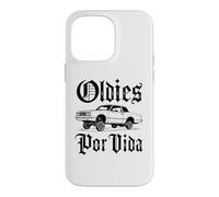 Oldies Por Vida Vintage Lowrider Voiture Mexicaine Chicano Cholo Coque pour iPhone 14 Pro Max