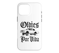 Oldies Por Vida Vintage Lowrider Voiture Mexicaine Chicano Cholo Coque pour iPhone 16 Pro Max
