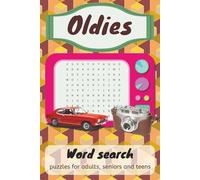 Oldies: Word Searches with Easy to Read Print about Oldies, Classics, Retro Songs and More | 6x9 inches, 110 pages | 50+ Puzzles ... Gift for Vacations, Holidays and Free Times