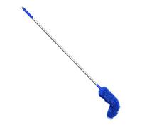 Oldmoom Brosse de protection de gouttière | Brosse de nettoyage de toiture avec manche télescopique - Outil de nettoyage de gouttière à épissure longue, outil de nettoyage multifonction pour gouttière