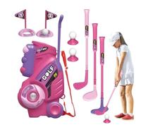 Oldmoom Clubs de Golf pour 3-5 Ans,Jouets Interactifs pour | Jouet Sportif Enfant pour Jardin Pelouse Maison Intérieur Anniversaire Noël Entraînement Loisir