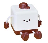 Oldmoom Cube tactile lumineux, veilleuse cube LED,Veilleuse carrée pour salle de bain - Veilleuse LED, veilleuse de sommeil créative couleurs chaudes, lumière de chevet ambiante pour chambre à