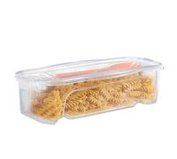 Oldmoom Cuiseur à Micro-Ondes pour Spaghettis, Cuiseur à pâtes -Ondes résistant à la Chaleur, Cuiseur à pâtes Vapeur, Bol Transparent, boîte de Cuisson de Nouilles Spaghetti, récipients à
