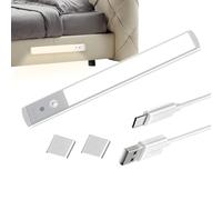 Oldmoom Éclairage Sous Plan pour Cuisine | Barre Lumineuse Sans Fil Avec Détecteur De Mouvement - Lampe Rechargeable Aimantée Pour Étagère Couloir Cuisine Mur Bureau Chambre Séjour Escalier