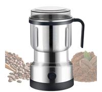 Oldmoom Moulin à grains de café, moulins à café pour usage domestique, Broyeur à grains, Moulin à café électrique de grande capacité, broyeur de grains de café, de blé sec, pour usage domestique