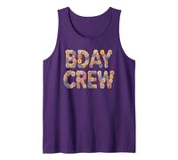 Oldomètre Bloom Birthday Crew pour Fille, Maman et Fille, Shine Bestie Débardeur