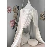 OldPAPA Ciel de lit Enfant, décoration de Chambre d'enfant en Forme de dôme, en Coton, moustiquaire, Princesse Jeux pour Enfants tentes, Decoration de Salle pour Le bébé