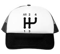 Oldrytee 2cv Gear Shift Pattern Casquette Baseball Blanche Ajustable Unisexe