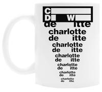 OLDRYTEE Charlotte De Witte Techno Tasse En Céramique Tasse À Boire Blanche