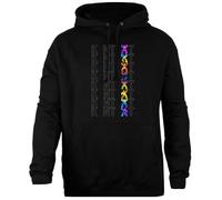 OLDRYTEE Charlotte De Witte X Sweat À Capuche Noir Unisexe Coupe Simple