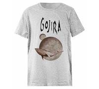 OLDRYTEE Gojira from Mars to Sirius T-Shirt Enfant en Coton Gris Enfant
