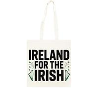 Oldrytee Ireland For The Irish Shopping Beige Unisex Totebag Cotton