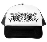 Oldrytee Lorna Shore Logo Casquette Baseball Blanche Ajustable Unisexe