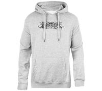Oldrytee Lorna Shore Logo Sweat-Shirt Gris À Capuche Unisexe, Coupe Simple
