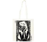 OLDRYTEE Tomie Junji Ito Shopping Beige Unisex Totebag Coton