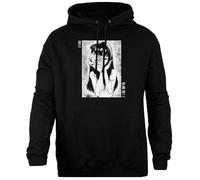 OLDRYTEE Tomie Junji Ito Sweat À Capuche Noir Unisexe Coupe Simple