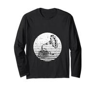 Oldschool Rétro Vintage Gramophone Mélomane Phonographe Manche Longue