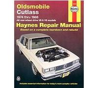 Oldsmobile Cutlass Automotive Repair Manual 1974 Thru 1988, Number 658 Haynes, John Harold Haynes (Auteur)