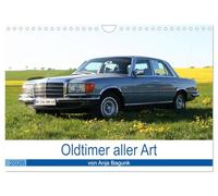 Oldtimer aller Art (Wandkalender 2026 DIN A4 quer), CALVENDO Monatskalender: Glanzvolle Aufnahmen von schicken Old- und Youngtimerfahrzeugen begeistern jeden Oldtimerfan!