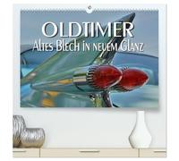Oldtimer - Altes Blech in neuem Glanz (hochwertiger Premium Wandkalender 2026 DIN A2 quer), Kunstdruck in Hochglanz: 12 großformatige Fotos schöner Oldtimer