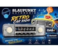 Oldtimer Autoradio Blaupunkt Frankfurt Stereo Classic DAB+ Bluetooth USB Fm