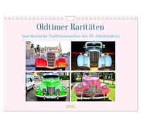 Oldtimer Raritäten - Amerkanische Traditionsmarken des 20. Jahrhunderts (Wandkalender 2026 DIN A4 quer), CALVENDO Monatskalender: US-Oldtimer aus den Dreißiger und Vierziger Jahren