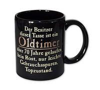 Oldtimer Tasse 70 Jahre gelaufen