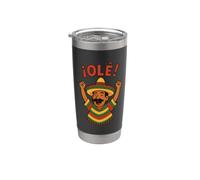 Ole' Mexico Spanish Victory Flamenco Gobelet isotherme en acier inoxydable double paroi