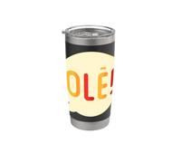 Ole' Mexico Spanish Victory Flamenco Gobelet isotherme en acier inoxydable double paroi