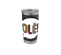 Ole' Mexico Spanish Victory Flamenco Gobelet isotherme en acier inoxydable double paroi