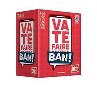OLE! Studio Va Te Faire Ban ! - Version Française - Jeu d’Ambiance Adulte 18+ - Réseaux Sociaux, Posts & Punchlines - Humour Entre Amis | 3 Joueurs et + | 20-45 Min