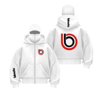 OLEBYKEZ Sweat À Capuche Cagoule Fitness Homme pour B.i.m.o.t.a Manteau Fermeture Éclair Complète Survêtement Confortable Double Vêtements D'extérieur Imprimés-BaiS||XX_l