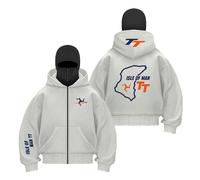 OLEBYKEZ Sweat À Capuche De Sport Homme Haut Imprimé Couleur Contrastée Confortable Manches Longues pour I.s.l.e of M.a.n T..T-QHS||XX_l