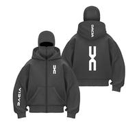 OLEBYKEZ Sweat À Capuche Homme Couleur Contrastée pour Vestes D.a.c.i.a Vêtements De Sport Fermeture Éclair Complète Coupe Vent Shirt avec-HuiS||XX_l