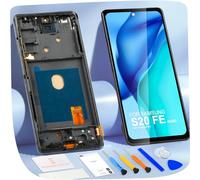 OLED Écran LCD pour Samsung Galaxy S20 Fe LCD Display pour Samsung Galaxy S20 Fe 5G LCD Ecran Remplacement Tactile Digitazer Assemblée avec Réparation Kit