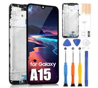 OLED Écran pour Samsung Galaxy A15 4G A155F LCD Affichage pour Samsung Galaxy A15 5G A156B Remplacement Écran Tactile Digitizer Full Assembly avec Réparation Kit