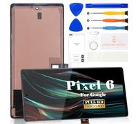 OLED pour Google Pixel 6 Écran de remplacement pour Google Pixel 6 LCD Digitizer pour Google Pixel 6 Écran tactile Kit de réparation avec cadre GB7N6 G9S9B16 (avec fonction d'empreintes digitales)