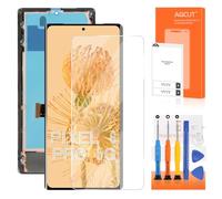 OLED pour Google Pixel 6 Pro Écran de remplacement pour Pixel 6 Pro LCD GLUOG G8VOU LCD Digitizer Écran tactile Assemblée avec cadre+Guide d'installation du câble d'empreintes digitales