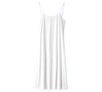 OLEETS Chemise De Nuit Femme - Chemise De Nuit en Coton Doux, Grande Taille, Robe D'Été, sans Manches, Bretelles Spaghetti, Gilet Sexy, Vêtements De Nuit pour Femmes, Xl-5Xl