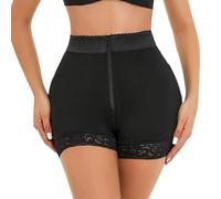 OLEETS Culotte Push Up pour Remonte Fesse Femme - Short Contrôle du Ventre, sous-Vêtements Push Up, Taille Haute, Sexy, Rehausseur De Fesses, Culotte Respirante, Grande Taille, 3XL