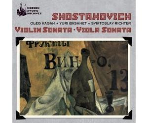 Oleg Kagan Violin, Yuri Bashmet Vio - Shostakovich : Violin Sonata (Sonate pour violon et piano) ; Viola Sonata (Sonate pour alto et piano)