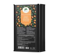 Oleificio Mallia - Bidon de 5 litres d'huile d'olive vierge 24/25, pression à froid - Olives d'origine italienne - Idéal pour la cuisson et l'assaisonnement de tous types d'aliments - 5L