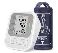 OLEKE Tensiometre Bras Professionnel Tensiomètre Portable Tensiometre Automatique avec Détection d'Arythmies Grand Écran LCD Mémoire 2 × 99 Mesures et Brassard Réglable 22-42 cm