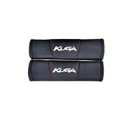 OLEPONU 2 Pcs Fibre Carbone Voiture Rembourrage De Ceinture De SéCurité, pour Ford Kuga Comfort Housses Ceinture